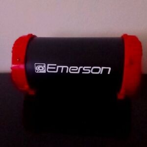 Emerson Black and Red Portable Speaker